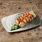 Запеченый Ролл с лососем