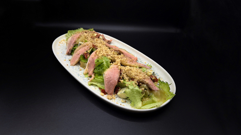 Салат с Уткой и Грушей