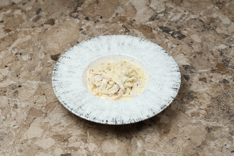 Паста Сливочная с курицей 