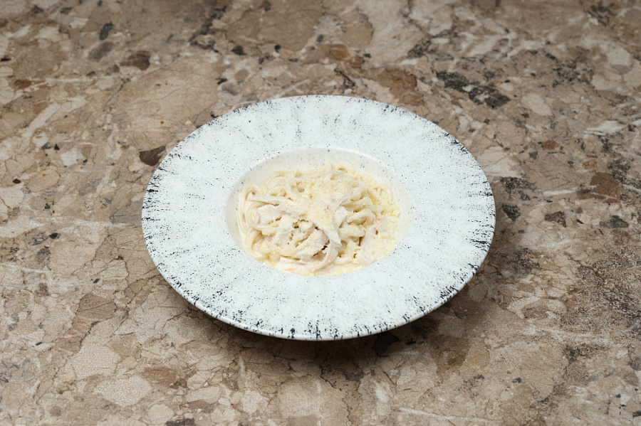 Паста Сливочная с курицей 