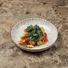 Салат с Хрустящим Баклажаном