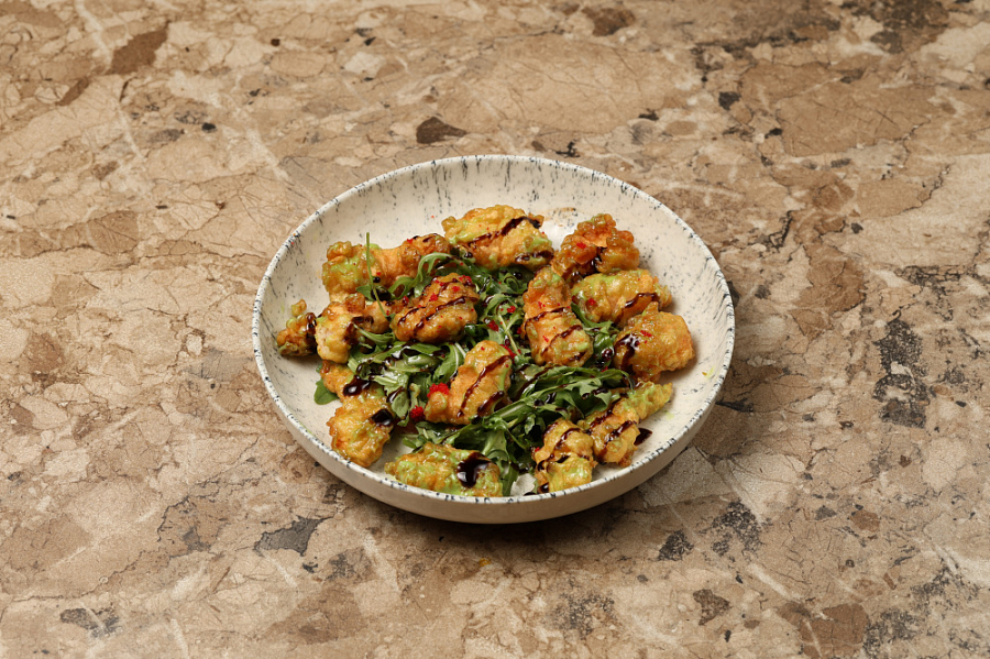 Креветки Васаби 