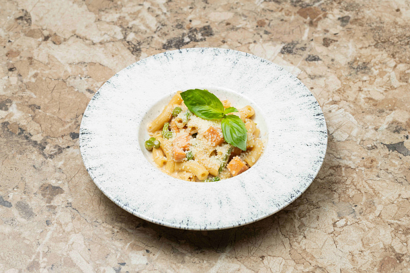 Ригатоне с Лососем 